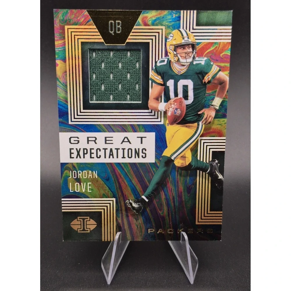 2020 Panini Illusions Jordan Love #GE4 Great Expectations (RC) (MEM) Packers